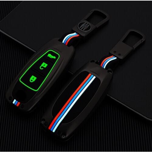 For Suzuki Vitara Swift Ignis Kizashi SX4 Baleno Ertiga Samurai S-Cross Holder Zinc alloy Car Key Case Cover Shell Accessories