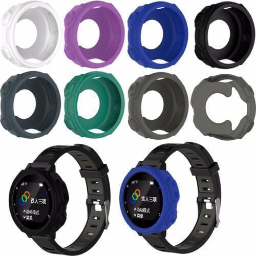 Colorful Silicone Band Cover Case Wristband Bracelet Protector For Garmin Forerunner 235 735XT GPS Watch