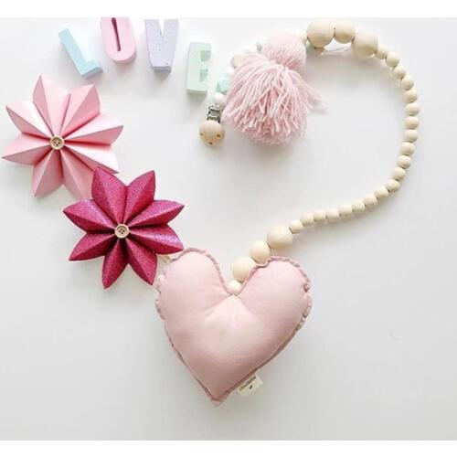 Baby Rattles INS Nordic Ornament Crib Mobile Bed Hanging Rattles Toys Pendant Decoration Photography Props Newborn Baby Products