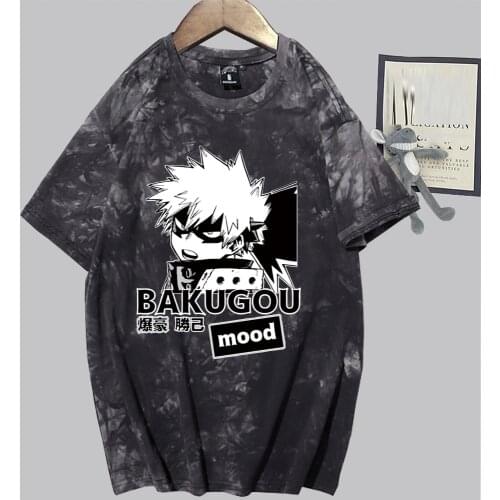 Boku No Hero Bnha T Shirt Women Harajuku My Hero Academia Hip Hop Top Tees Male