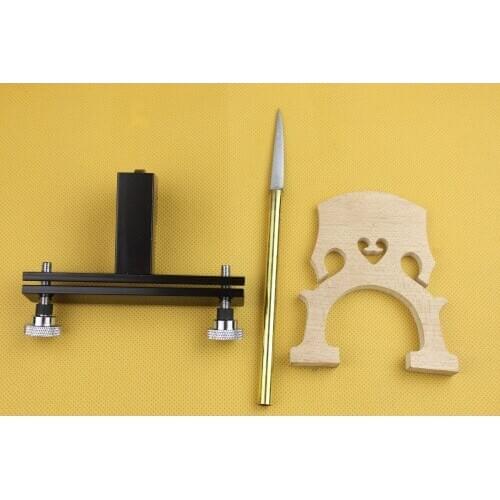 Cello tools, new redressal cello bridge, Machine and cutter, repair/install tool