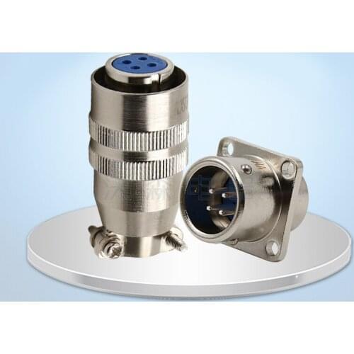 Jinlian XS12K_P+ XS12J_A Industrial Female Plug Quick Push-pull Male Socket Warerproof Aviation Connector M12 23 4 5 6 7 Pin