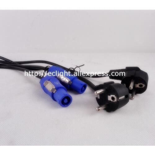 20pcs Beam 7R Shappy 5R Power Cable Beam 230 Powercon Cable Moving head light Connectors Cable