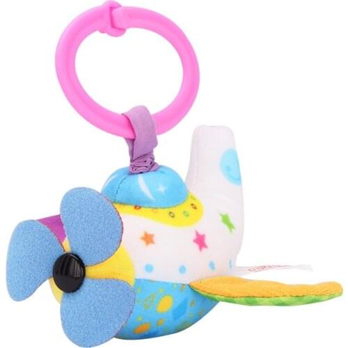 La Zhen 0-1 year old baby toy newborn baby comfort educational toy hand bell bed bell