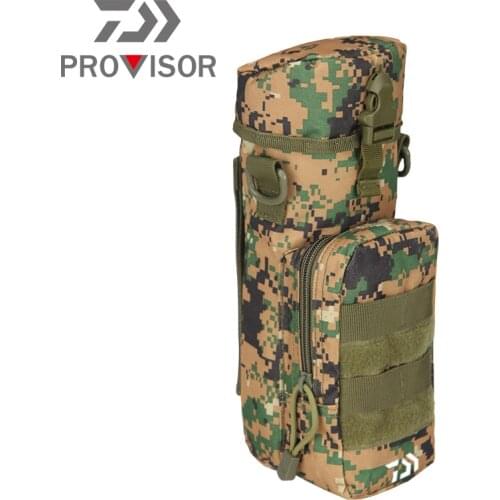 Daiwa Mens Outdoor Cycling Fishing Bottle Bag 2020 Fashionable New Hanging Waist Bag Multifunctional Tactical Shoulder Bag