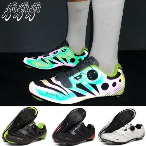 High Quality Road Cycling Shoes Mens Professional Outdoor MTB Non-Slip Cycling Shoes Sapatilha Ciclismo Ladies Cycling Sneakers