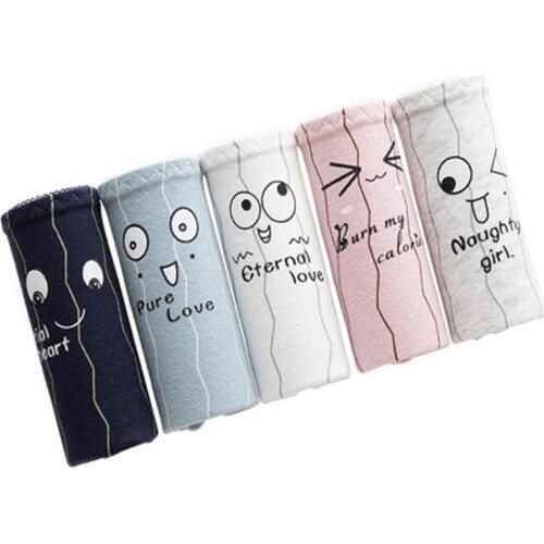 2019 NEW 4Pcs/Lot Cute Girl Panties Underwear Briefs Cotton Lingerie Soft Comfortable Panty TWY-0745-4P