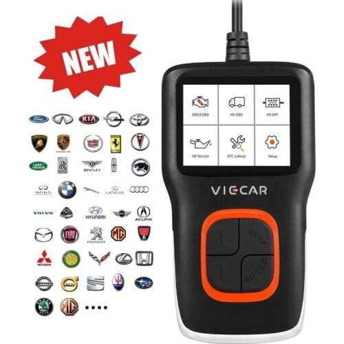 Professional OBD2 Scanner Anto Diagnosti Vehicle Engine Code Reade OBD II Scan Tool for All OBDII &CAN Protocol Cars Since 1996