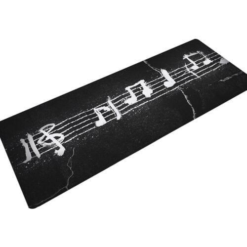 Drop shipping Music Polyester NonSlip Entrance Doormat Floor Mat Kitchen Long Carpet Corridor Rug Front Door Entry Mats