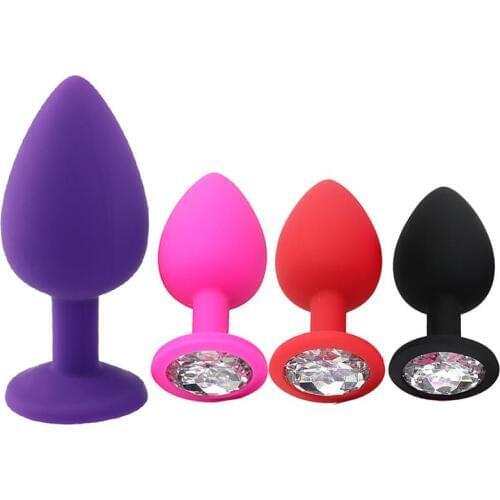 Silica Gel Erotic Games Couple Adult Toys No Vibrator Sex Toys For Women Vagina Stimulator Dildo Anal Butt Plug G-Spot Sex Shop