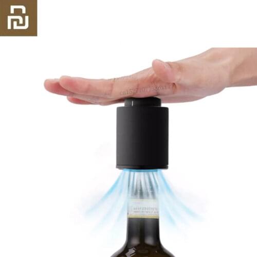 Youpin Plastic Vacuum Wine Bottle Stopper Sealed Storage Vacuum Memory Wine Stopper Wine Corks