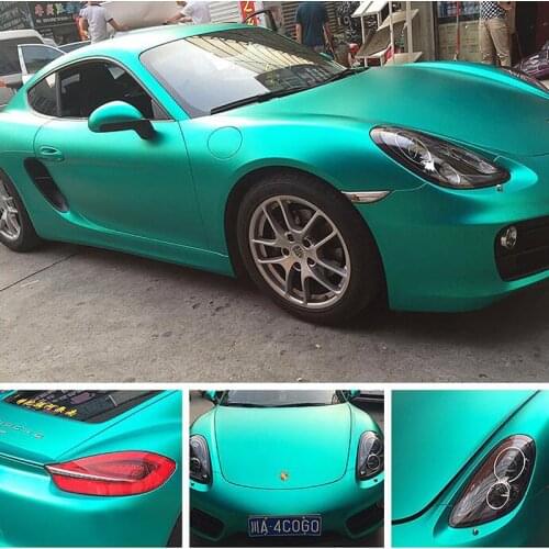 1.52Mx18M/10M TURQUOISE Matt Color Whole Car Body Vinyl Wrap Decals Film Sheet Roll Air Bubble Free