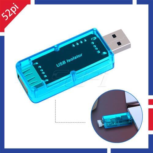 52Pi New USB Isolator Module USB Digital Isolator Isolation USB to USB Voltage Board Protection, Based on ADuM3160 Component