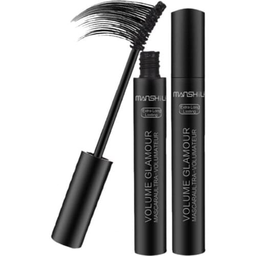 7g Black Thick Mascara Lash Extension Curling Cosmetic 3D Lengthening Dense Liquid Mascara for Girl