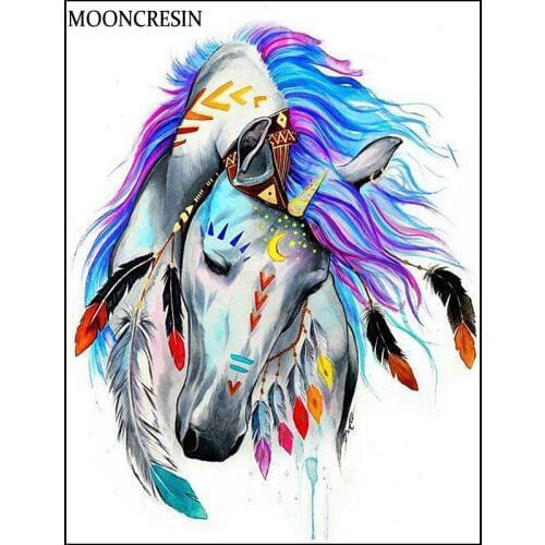 Diamond Mosaic Embroidery Animal Handcraft Diy Diamond Painting Unicorn Cross Stitch Full Rhinestone Of Picture Decoration Home