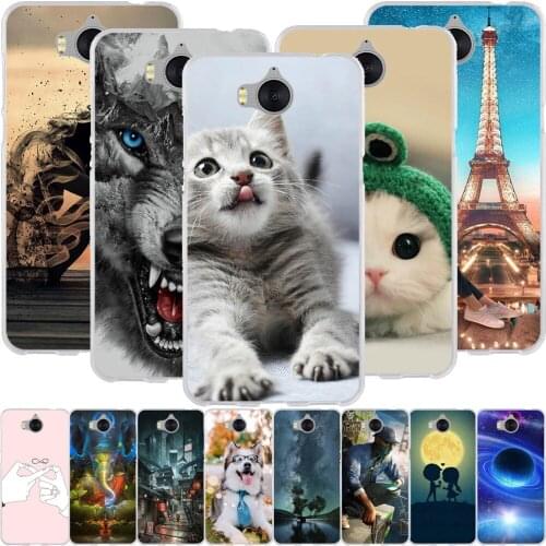 For Huawei Y5 2017 Case Silicon Soft TPU Back Cover For Huawei Y6 2017 Case Funda Coque for Huawei Huawei Y5 III Y5 3 Phone Case