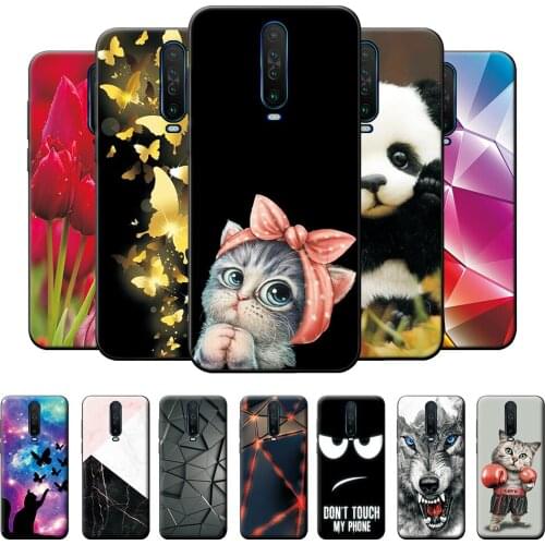 Redmi K30 Case For Xiaomi POCO X2 Soft TPU Silicone Cover Case For Xiaomi POCO X2 Redmi K30 Back Cover Protective Case Bumper
