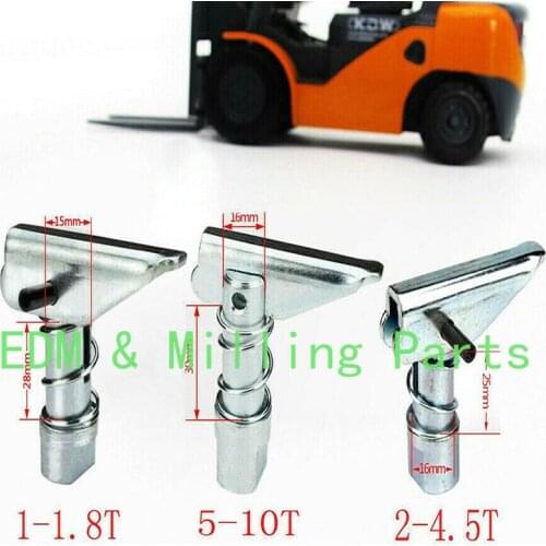 CNC Fork Pin Kit Stoppe 1-1.8T 2-2.45T 2-10T For klift Machine For HELI HANGCHA TAILIFU 15/16mm