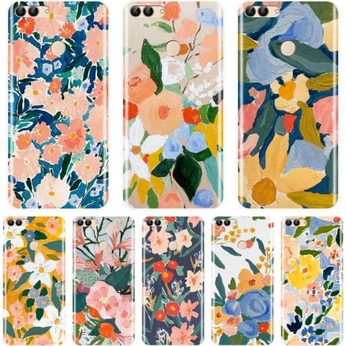 Aesthetic Flower Art Floral Pretty Plants Silicone Phone Case For Xiaomi Mi Max Mix 1 2 2S 3 Back Cover For Xiaomi Mi Note 1 2 3