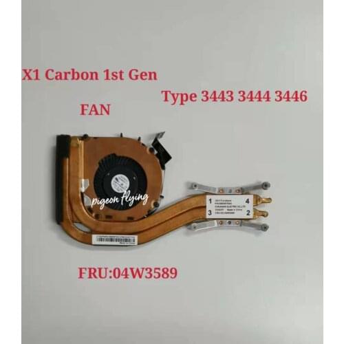 Ew X1 carbon FAN for Thinkpad X1 Carbon 1st Gen Type 34XX FAN radiator FRU 04W3589 P/N: 0B55975AA E233037 UDQFVYH02BFD 100% Test