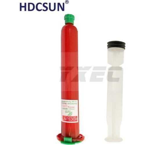 HDCSUN TP-2500 LOCA UV glue liquid optical clear adhesive fresh tp 2500 uv glue tp2500 for touch screen samsung galaxy iPhone