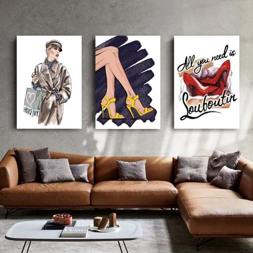 Canvas HD Prints Beautiful Lady Man Paintings Anime Japan Wall Art Posters Modern Home Decor Modular Pictures For Living Room