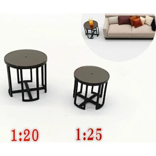 Creative 1:20/25 Dollhouse Miniature Sofa Side Cabinet DIY Furniture Scene Decoration for Model Hobbies