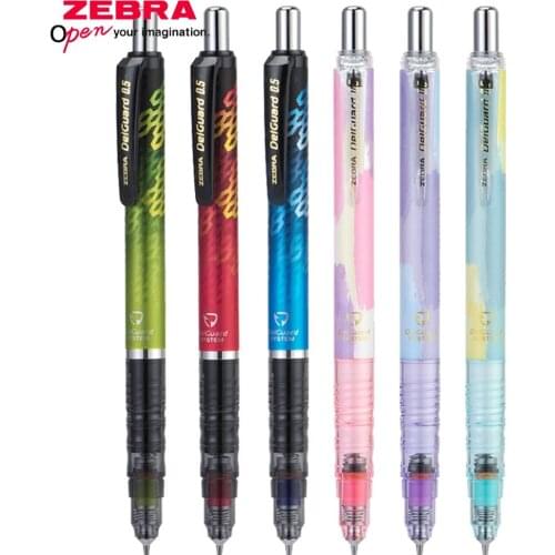 1Pcs Limited Japanese ZEBRA Mechanical Pencil MA85 Dazzling Gradient Color Anti-breaking Lead 0.5mm