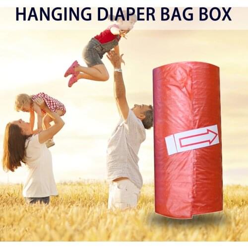 15pcs/roll Baby Diaper Bags Portable Disposable Baby Pet Garbage Rubbish Bags Baby Stroller Accessory For Mommy And Baby