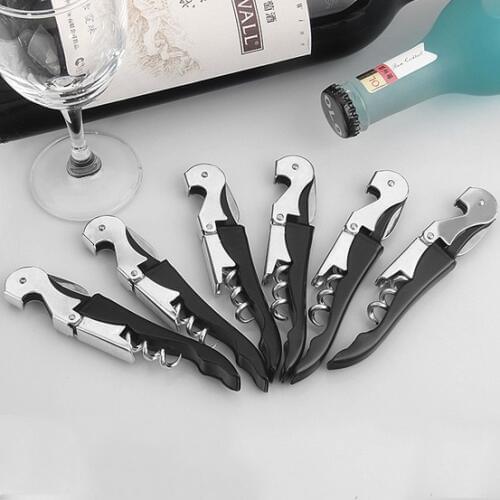 1PC Multifunction knife Wine Screw Corkscrew Opener Household Accessories Wine Champagne beer Grape Wine Bottle Opener KX 173