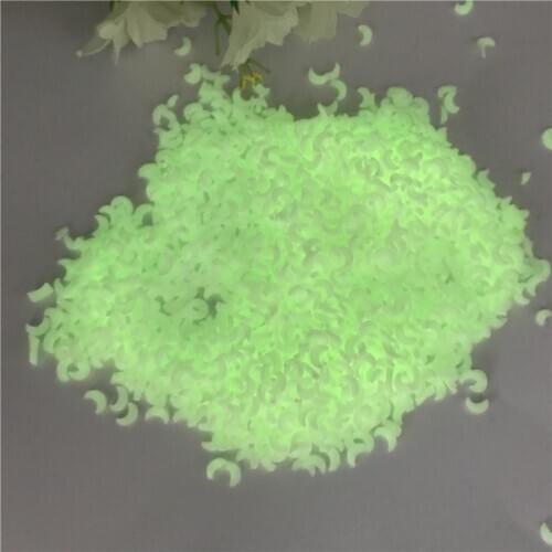 20g Luminous Moon Resin DIY Supplies Nails Art Polymer Soft Clay Accessories DIY Sequins scrapbook shakes