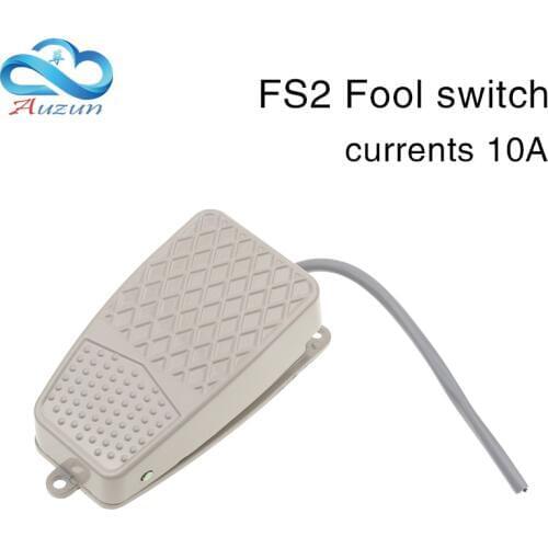 Treadle switch fs-2 foot switch FS2 wire aluminum shell/silver point quality self-reset