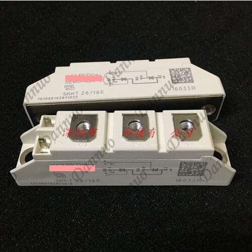 SKKT26/16E SKKT26/12E SKKT26/18E SKKT26/08E SKKT26/14E SKKT 26/16E 26/12E 26/18E 26/08E 26/14E Thyristor Diode Module