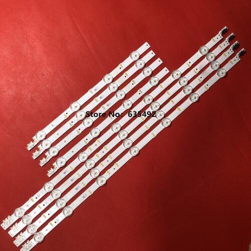 Led backlight strip for Sam sung 43inch UA43J5088ACXXZ S-5J55-43-FL-R4 S-5J55-43-FL-L7 LM41-00117X LM41-00117W