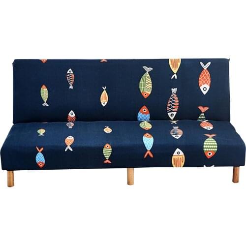 Universal Stretch Sofa Cover All-inclusive Fabric Sofa Cushion Non-slip Bed Cover Suitable For Armrestless Sofa Beds Household
