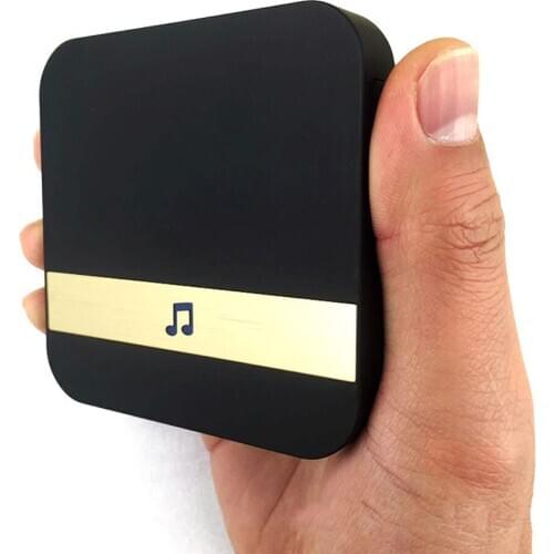 Fine-quality Waterproof Plug-in Chime Visual Doorbell with WiFi Wireless Doorbell App Voice Tips for Visitors