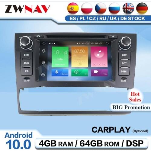 DSP Carplay 2 Din Android 10 Screen Multimedia For BMW E90 Auto Radio Receiver Audio Stereo Player GPS Navigation IPS Head Unit