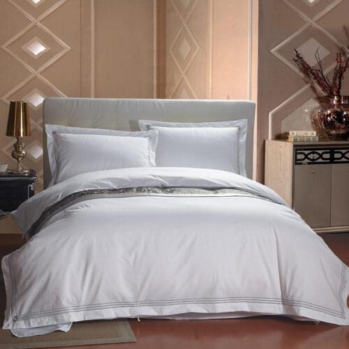 Queen King size White Bedding Set Luxury Egyptian cotton Bed set Bed sheet Duvet Cover Fitted sheet parure de lit ropa de cama