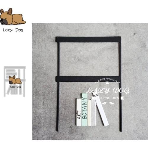 Shelf Book Metal Cutting Dies Scrapbooking Stencil DIY Mold Knife Craft Embossing Die Cuts Card Making New Dies For 2020