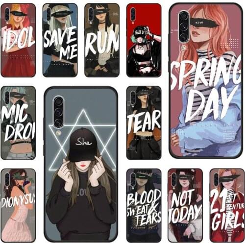 Fashion sexy B-BTS GIRL SINGER Phone Cases For Samsung galaxy S note 7 8 9 10 20 fe edge A 6 10 20 30 50 51 70 lite plus Funda