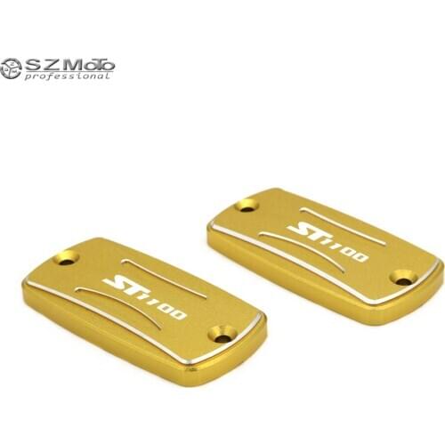 Front Brake Clutch Cylinder Fluid Reservoir Cover For HONDA ST1100 1991-2003 ST 1100 2002 Motorcycle Accessories