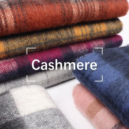 Luxury Winter Cashmere Scarf Women 2021 Design Plaid Pashmina Femme Stole Scarves Female Shawl Wrap Thick Foulard Bufanda Tippet