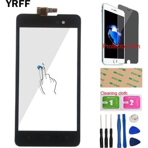 Touch Screen For Wiko Lenny 2 Capacitive Touch Screen Digitizer Front Glass TouchScreen For Micromax Spark 2 Q334 Protector Film