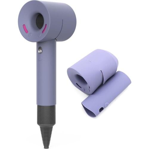 Silicone Anti-scratch Body Head Protective Cover Case Skin for Dyson Hair Dryer Travel Case DropShipping Wholesale