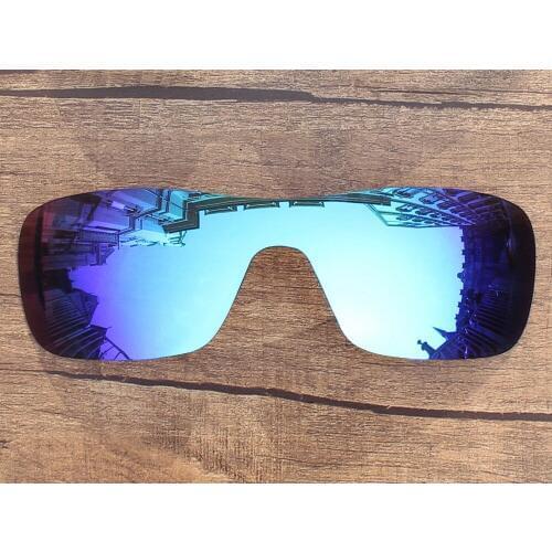 Vonxyz Ice Mirror Polycarbonate Replacement Lenses for-Oakley Turbine Rotor Frame