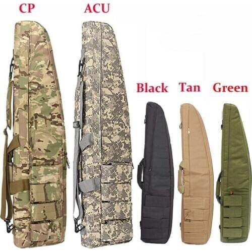 98CM/118CM Tactical Gun Bag Army Military Gun Carry Sniper Rifle Gun Case Protection Bag Airsoft Hunting Backpack Shoulder Pouch