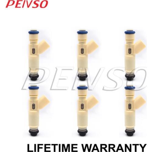 6x 195500-3521 YL8E-C7B AJ0313250 fuel injector for FORD&MAZDA ESCAPE / TAURUS / TRIBUTE 3.0L V6