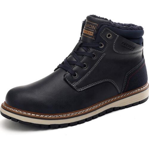 Military Tactical Boots Men Waterproof Non-slip Warm Snow Boots Outdoor Camping Sports Hunting Trekking Shoes Men Sneakers