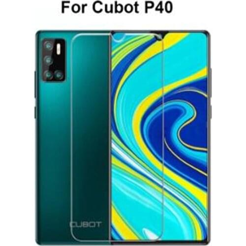 Tempered Glass for Cubot P30 Screen Protector Ultra-Thin Protective Mobile Phone Film For Cubot P40 Cases Vetro Cover 6.2 Inch