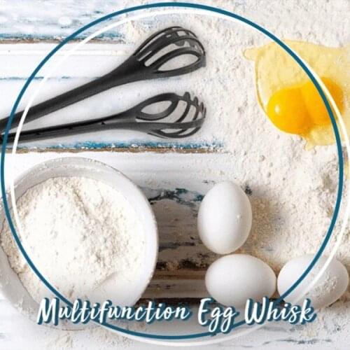 2 In 1 Multifunctional Egg Whisk Tong Baking Accessories Kitchen Gadgets Cooking Tools